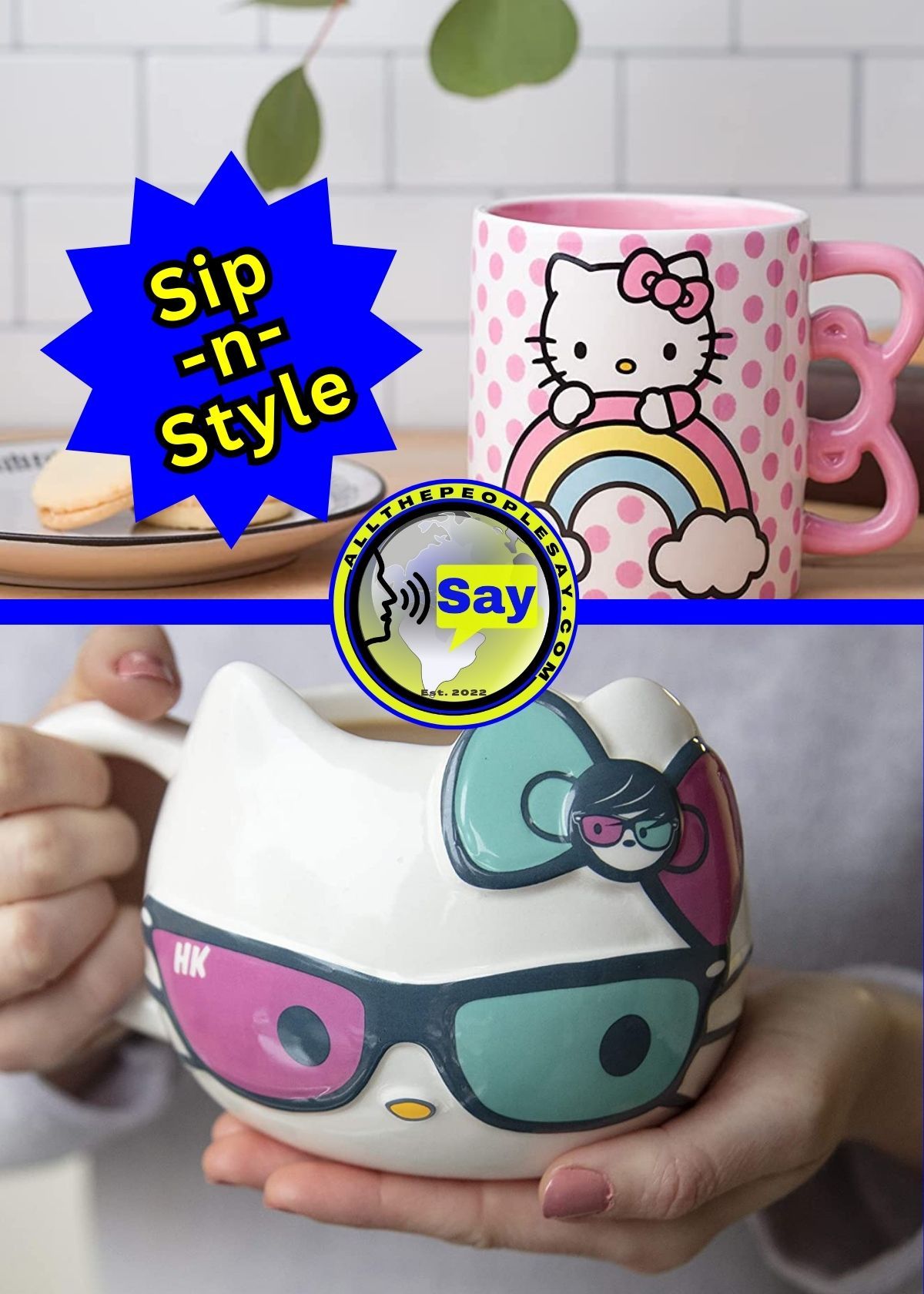 SipnStyle with These Stunning CeramicsHello Kitty Mugs